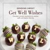 Sharis Berries Get Well Belgian Chocolate Strawberries | Artisan Chocolate Covered Strawberry Gift Box for Loved Ones & Mother's Day | Unique Thoughtful Sympathy Gift (Full Dozen, 12 Berries) view 2