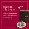 Sharis Berries Get Well Belgian Chocolate Strawberries | Artisan Chocolate Covered Strawberry Gift Box for Loved Ones & Mother's Day | Unique Thoughtful Sympathy Gift (Full Dozen, 12 Berries) view 4