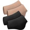 DRESSOOS 2 Pairs Silicone Toeless Heel Socks for Dry Cracked Feet Reusable Breathable Foot Sleeves Elastic Support for Men and Women view 1