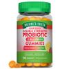 Nature's Truth Daily Probiotic Gummies | 2 Billion CFU | 90 Count | Raspberry Lemon Flavor | Non-GMO & Gluten Free Supplement view 1