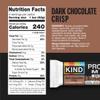 KIND Protein MAX Variety Pack, Dark Chocolate Crisp, Raspberry Cocoa Crisp, Crispy Chocolate Peanut Butter, 20g Protein, Low Sugar, 12ct view 4