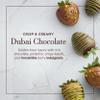 Sharis Berries Dubai Chocolate Covered Strawberries | Gourmet Belgian Chocolate Covered Strawberry Gift Box for Birthdays, Anniversaries, Mother's Day, Mother's Day, Celebrations (Half Dozen, 6 Berries) view 2