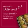 Sharis Berries Dubai Chocolate Covered Strawberries | Gourmet Belgian Chocolate Covered Strawberry Gift Box for Birthdays, Anniversaries, Mother's Day, Mother's Day, Celebrations (Half Dozen, 6 Berries) view 4