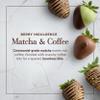 Sharis Berries Matcha and Coffee Dipped Chocolate Strawberries | Gourmet Chocolate Strawberry Gift Box for All Occasions | Unique Thoughtful Gift for Mother's Day (Half Dozen, 6 Berries) view 2