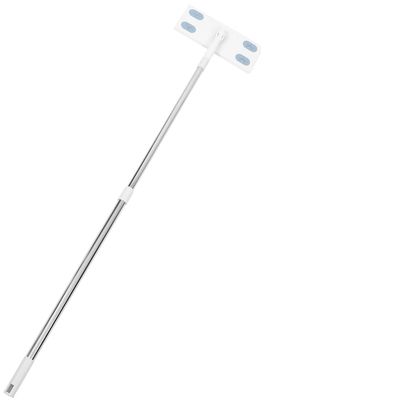 BUTIFULSIC Household Dust Mop with Detachable Handle, Electrostatic Flat Mop for Floor Cleaning, No Washing Required, Telescopic 2-Section Rod, Convenient Cleaning Tool for Home Use