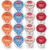 Coffee Creamer Singles Variety Pack- 100 Count - 4 Flavors Half & Half, Hazelnut, French Vanilla, Original Non-Dairy Creamers for Coffee, Tea, Office, Home, Bar & Gifting view 1