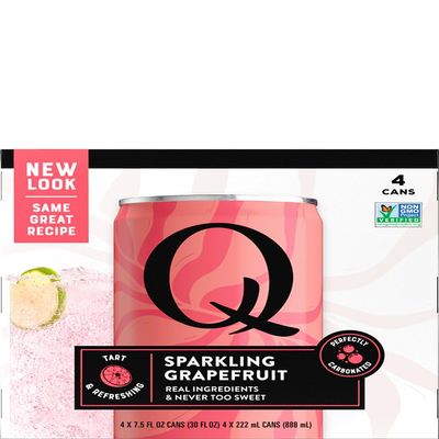 Q Tonic Grapefruit Soda 4 Pack 30 fl oz (Pack of 6)