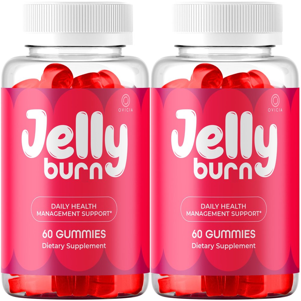 (2 Pack) Jelly Burn Gummies - JellyBurn Gummy Premium Advanced Formula, JellyBurnGummies All Natural Ingredients Maximum Strength Support for Overall Health Wellness Reviews, 120 Gummies for 2 Months