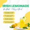 Irish Lemonade Cocktail Mix Refreshing Citrus Drink Mixer, Just Add Whiskey, Easy Cocktail Packets, Summer Cocktail Kit, Shelf Stable, Travel Friendly view 2