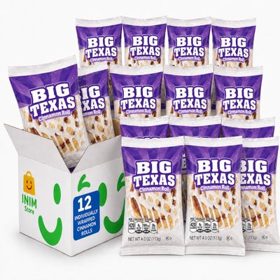 Big Texas Cinnamon Roll Snack Cakes