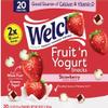 Fruit 'n Yogurt, Fruits Snacks, Strawberry, 1.8 oz, 20 ct view 1