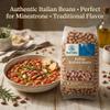 Del Colle Italian Borlotti Beans Dried Cranberry/Roman Beans, Premium Italian Dry Beans for Cooking, Perfect for Soups, Pasta e Fagioli, Salads & Sides, Vegetarian Friendly (Pack of 5) view 4