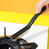 CHILDWEET Kitchen Grease Cleaning Brush Set 3pcs Steel Wire Cooktop Scrubber with Handle for Range Hood and Stove Gap Cleaning view 4
