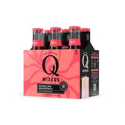 Q Tonic Mixer Sparkling Grapefruit 6-Pack 40.2 fl oz (Pack of 4)