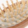 HAKIDZEL Newborn Hair Brush and Comb Set for Babies, Soft Wool Bristles Scalp Care Brush with Beech Wood Comb, Gentle Grooming Kit for Hair and Cradle Cap Treatment view 3