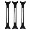 TOPPERFUN Flexible Mask Strap Extender 3pcs Set Short Dark Mask Extension Buckle Ear Pressure for Adults view 1