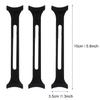 TOPPERFUN Flexible Mask Strap Extender 3pcs Set Short Dark Mask Extension Buckle Ear Pressure for Adults view 2