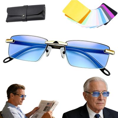 2026 New Clarity Blue Glasses Self Adjusting, Auto Focus Glasses Self Adjusting, Self Adjustings Glassess Far and Near (Intelligent zoom)