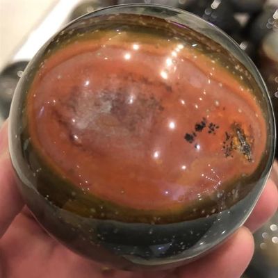 sea Jasper is Quartz Used in Crystal Balls Ornaments (Size : 1500-1800)