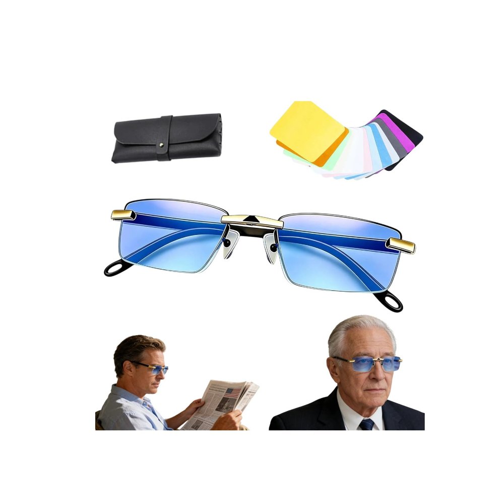 2026 New Clarity Blue Glasses Self Adjusting, Auto Focus Glasses Self Adjusting, Self Adjustings Glassess Far and Near (300)
