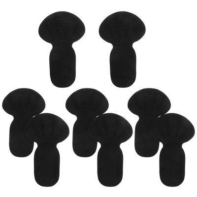 GETAJGHSD 4 Pairs Womens Heel Inserts Non-Slip Self-Adhesive Sponge Heel Cushions Soft Thickened Anti-Friction Pads Shoe Protection