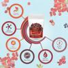 Berries mix without sugar - Mix of Dried Cranberry, Blueberry, Goji berry & Strawberry Dry fruits - Antioxidant rich Unsweetened berry (150 Gm) view 3