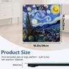 Starry Sky Bathroom Scales for Weight, Highly Accurate Digital Weighing, Compact Size, LED Display with Sturdy Tempered Glass, 400lb view 2