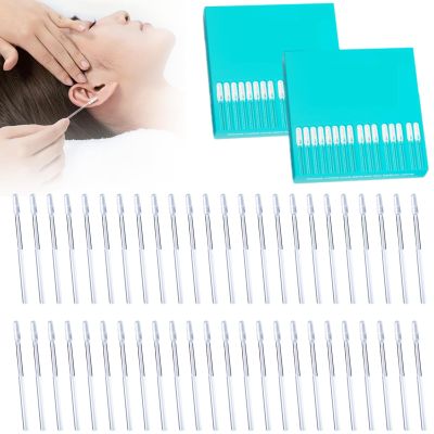 Gentle Ear Cleaning Stick, Earwax Removal Adhesive Swabs, 2026 Upgrade Reusable Sticky Ear Cleaning Stick Soft Head Swabs for Adults Elder (1pack) (2packs)