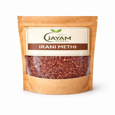 Jayam Herbal Irani Fenugreek Seeds (Methi Dana) Premium Quality Whole Seeds | Aromatic & Fresh | For Cooking, Spice Blends & Traditional Recipes | Non-GMO | 200gm