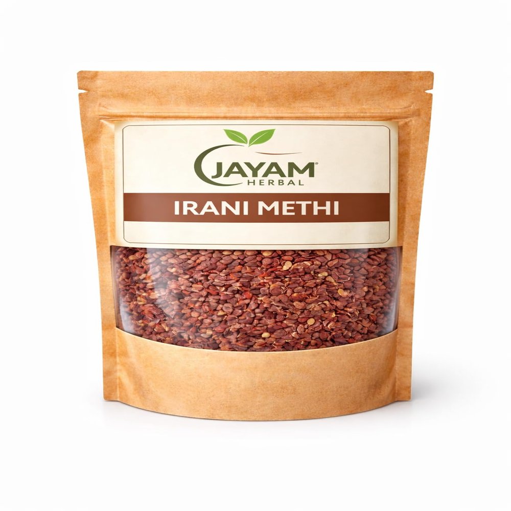 Jayam Herbal Irani Fenugreek Seeds (Methi Dana) Premium Quality Whole Seeds | Aromatic & Fresh | For Cooking, Spice Blends & Traditional Recipes | Non-GMO | 200gm