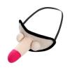 Plush Funny Sleep Mask, Novelty Eye Mask for Men, Light Blocking Blindfold for Sleeping Travel Nap, Costume Accessory for Halloween Party view 2