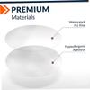 Ameble Adhesive Patches 25 Pack 3 1/2" Compatible with Libre 1 2 Waterproof Adhesive Patches Covers Pre-Cut The Best Fixation for Your Sensor! view 3