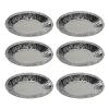 250Pcs Disposable Foil Egg Tart Cups Oval Mini Baking Pans Small Baking Cups for Tarts Quiches and Oysters Holder view 1