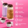 JWAY Instant Boba Bubble Tea Kit 8 Servings, 4 Taro & 4 Classic Milk Tea Variety Pack with Authentic Brown Sugar Tapioca Pearls, Ready In Under 1 Minute, Paper Straws Included, Boba Party Gift Kit Set view 3