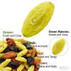 Raisins 4 Color Variety Pack, 750g (26.45oz) 3 Pack - Green Black Red Yellow Flavors for Snacking, Baking, Trail Mix & Healthy Daily Snacks view 2