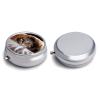 Round Pill Box Pill Box Exquisite Daily Pill Organizer Box with Mirror Portable Compact Medicine Holder for Vitamin, Cod Liver Oil, Supplement view 1