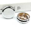 Round Pill Box Pill Box Exquisite Daily Pill Organizer Box with Mirror Portable Compact Medicine Holder for Vitamin, Cod Liver Oil, Supplement view 4