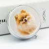 Round Pill Box Pill Box Exquisite Daily Pill Organizer Box with Mirror Portable Compact Medicine Holder for Vitamin, Cod Liver Oil, Supplement view 3