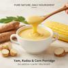 600g Chinese Yam Kudzu Corn Congee Mix, Instant Hot Cereal Powder, Non-GMO Traditional Breakfast, Easy Prep With Water Or Milk view 2