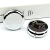 Round Pill Box Pill Box Exquisite Daily Pill Organizer Box with Mirror Portable Compact Medicine Holder for Vitamin, Cod Liver Oil, Supplement view 4
