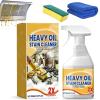 3.38 Oz Kitchen Cabinet Cleaners and Polishers,Multi Purpose Cleaner,Kitchen Heavy Oil Cleaner Spray,Grease Remover for Stove,Oven,Dishwasher,Appliances (1, M) view 1