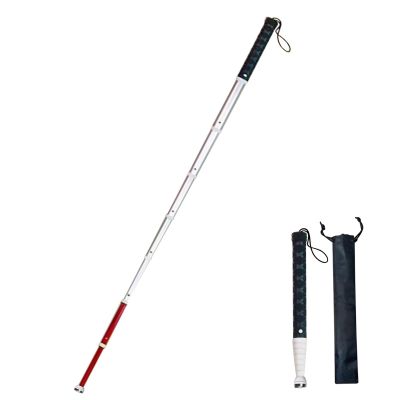 125Cm Telescopic Blind Cane Best Mobility Crutch for Vision Impaired Titanium Alloy Blind Walking Sticks Retractable Guide Cane(8 Sect.,125cm/50.7in)