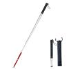 125Cm Telescopic Blind Cane Best Mobility Crutch for Vision Impaired Titanium Alloy Blind Walking Sticks Retractable Guide Cane(8 Sect.,125cm/50.7in) view 1