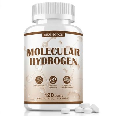 DRZIHOOCH Molecular Hydrogen Tablets with Magnesium Hydrogen Water Tablets 12 ppm HWTZY12 71 Count