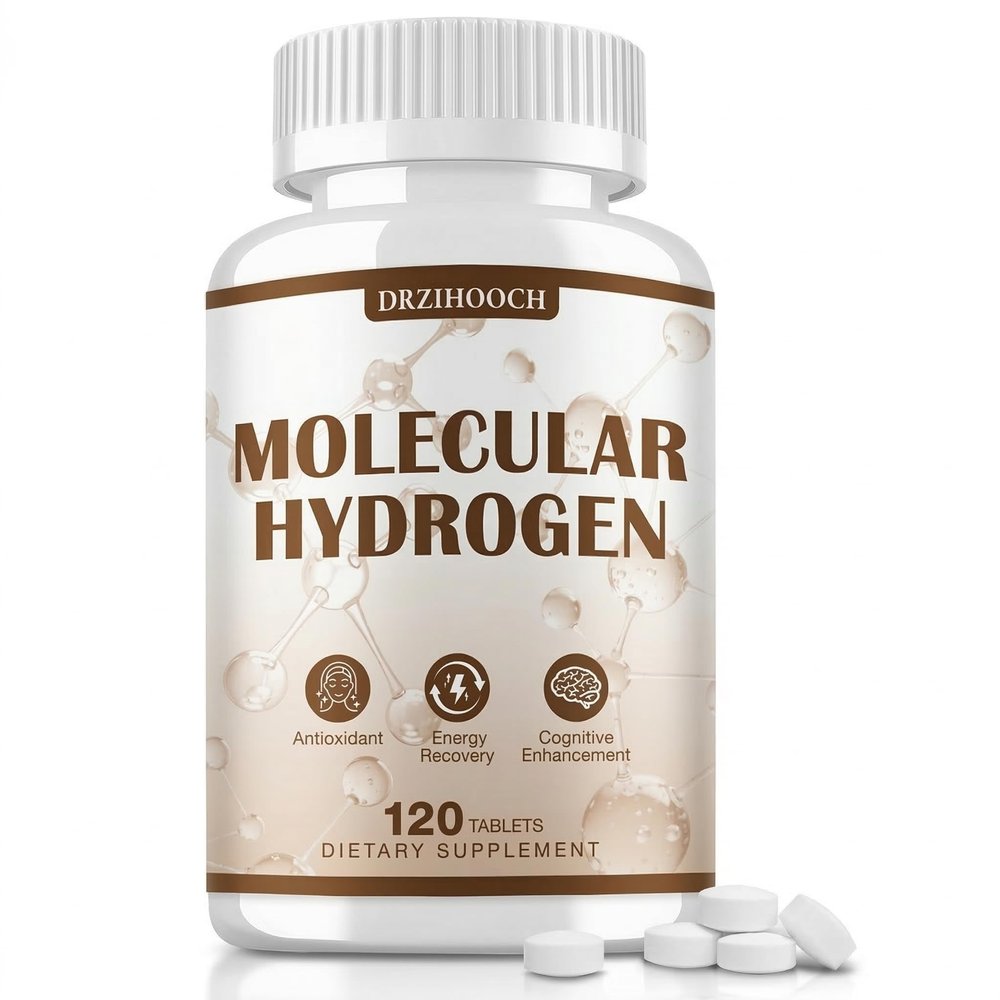 DRZIHOOCH Molecular Hydrogen Tablets with Magnesium Hydrogen Water Tablets 12 ppm HWTZY12 71 Count