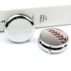 Round Pill Box Pill Box Exquisite Daily Pill Organizer Box with Mirror Portable Compact Medicine Holder for Vitamin, Cod Liver Oil, Supplement view 4