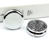 Round Pill Box Pill Box Exquisite Daily Pill Organizer Box with Mirror Portable Compact Medicine Holder for Vitamin, Cod Liver Oil, Supplement view 4