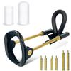 AZREKV Male Extender Stretchcher Kit, Wearable Adjustable Traction Training Device Set, Male Extension Training Device, 3-Section Metal Extension Pole with 2psc Silicone SleevesDesert Gold view 1