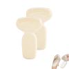 2026 Anti-Slip Heel Liners Soft Cushion Heel Protector Pads for Women Men Shoes, Improved Shoe Fit and Comfort, Self-Adhesive Heels Pads, for Boots & Oversized Shoes (White-2) view 1