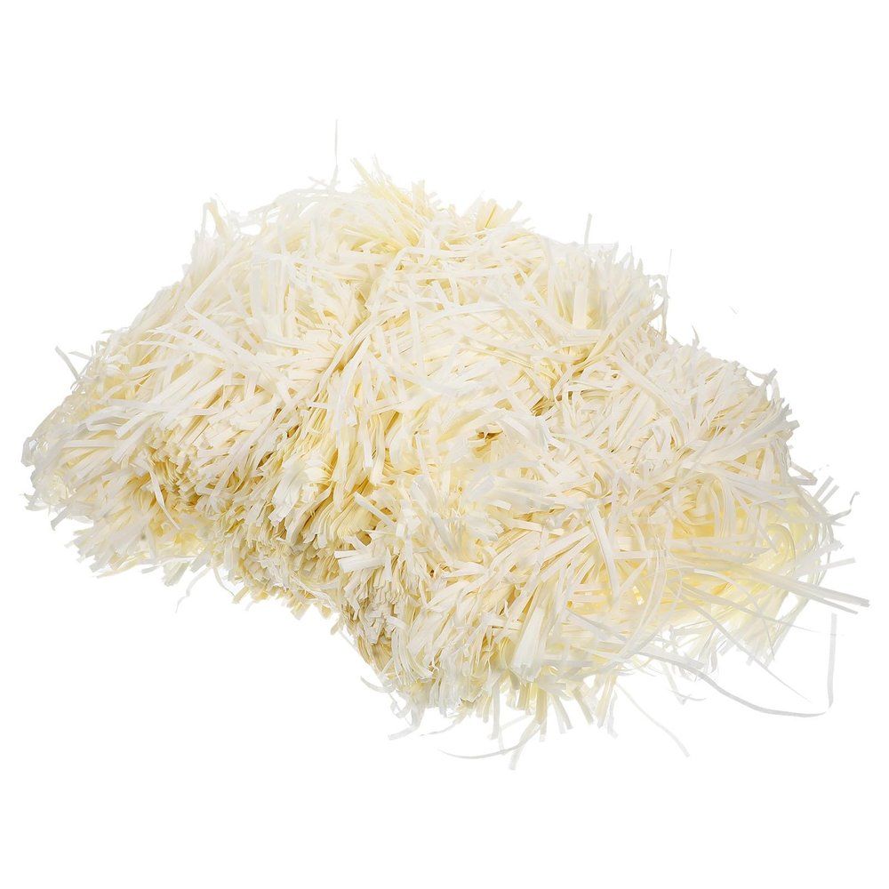 BETOOKY Shredded Tissue Paper Filler for Packing Boxes 500g Beige Crinkle Cut Paper Filler for Boxes Basket Filling Decorative for Party and Wedding Supplies